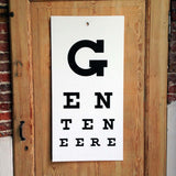 GENTENEERE oogtest