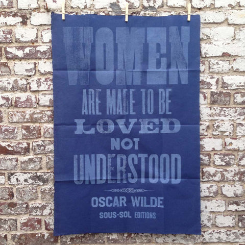 Women are made to be loved (blue)