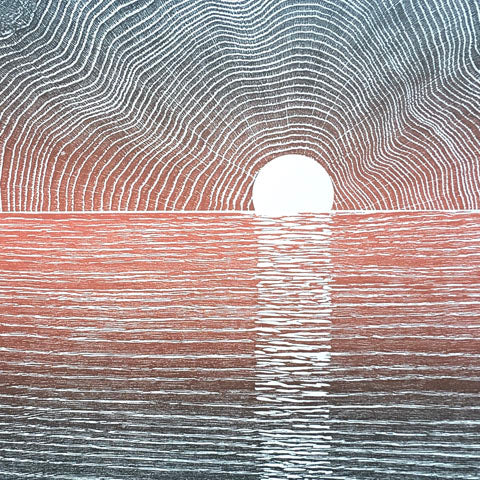 Ocean sunset XII